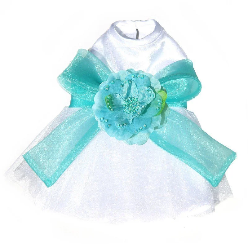 - Cat hair ball removal and hair removal creamThe Madeleine Dog Dress With Tiffany Blue Sash