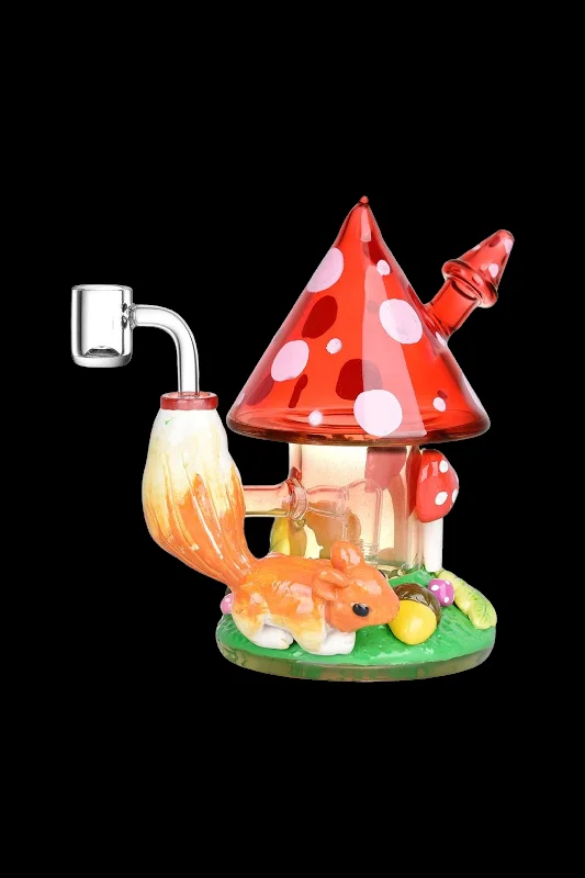  -Explosion-proof leash FOR LARGE dogsShroom Forest Fantasy Dab Rig