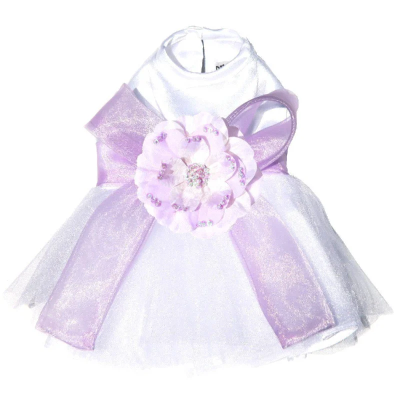 - Air box TSA certified check-inThe Madeleine Dog Dress With Lilac Sash