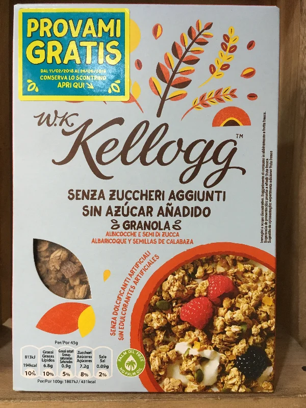 - Elderly dog ​​joint care mattressKellogg’s No Added Sugar Granola with Apricot & Pumpkin Seeds 300g