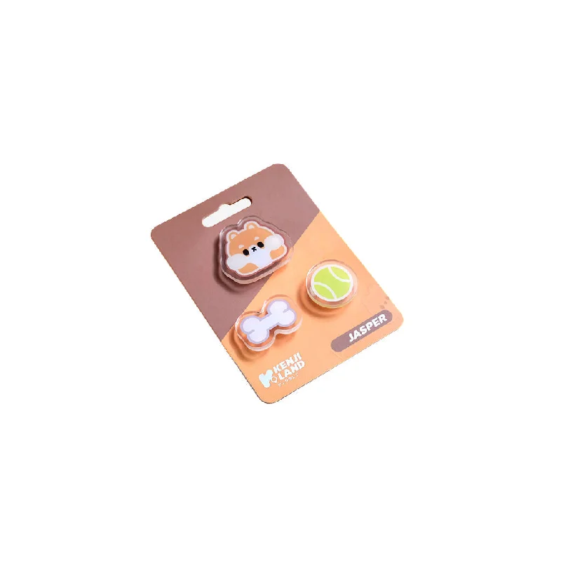### Dog accessoriesAcrylic Pin Badges 3pcs - Jasper