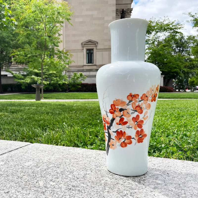 - Organic cotton dog bibsLarge Cherry Blossom Vase