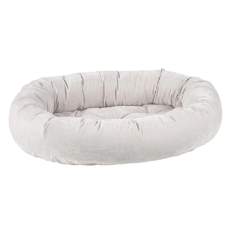 Pet anti-flea collarDonut Dog Bed: Oyster