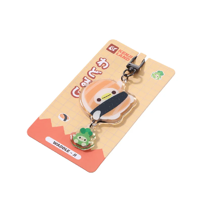  . **Dog snack bag is portable**Acrylic Keyring - Kland Waddle - Ji