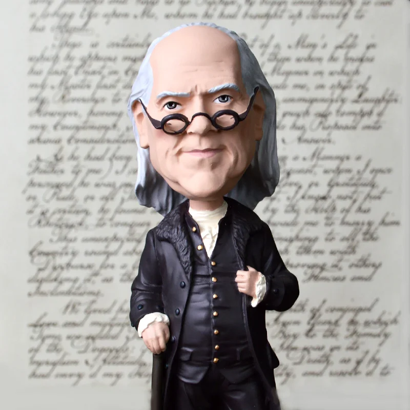 - Foldable and portable cat bagBenjamin Franklin Bobblehead