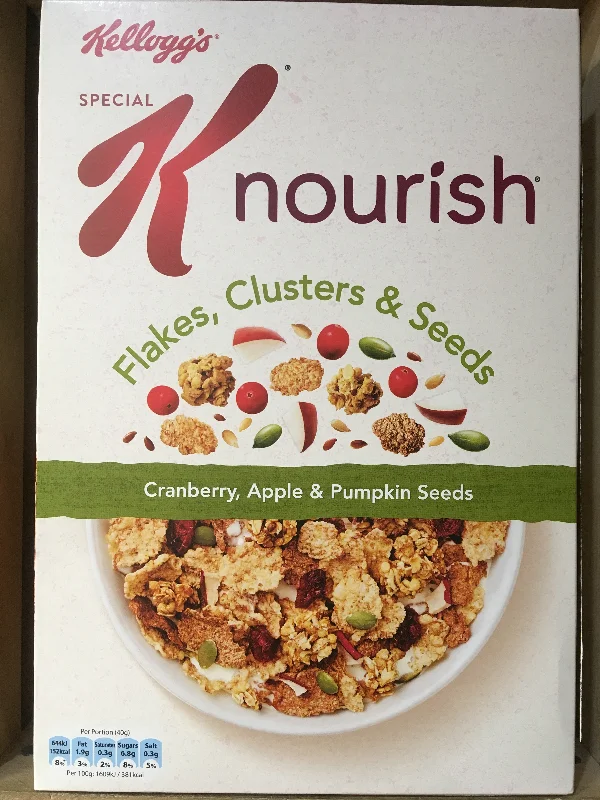 - Smart cat litter box with automatic cleaningKellogg’s Special K Nourish Cranberry, Apple & Pumpkin Seeds 440g