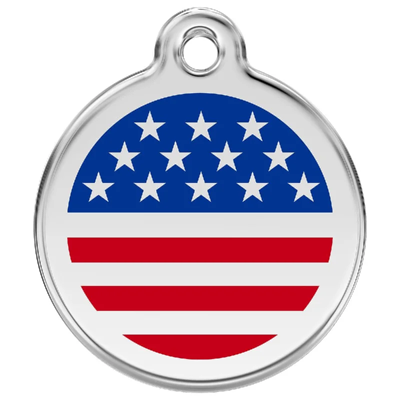 - Deodorizing cat litter tofu litterStainless Steel And Enamel Stars And Stripes Dog ID Tag - Deodorizing cat litter tofu litterStainless Steel And Enamel Stars And Stripes Dog ID Tag