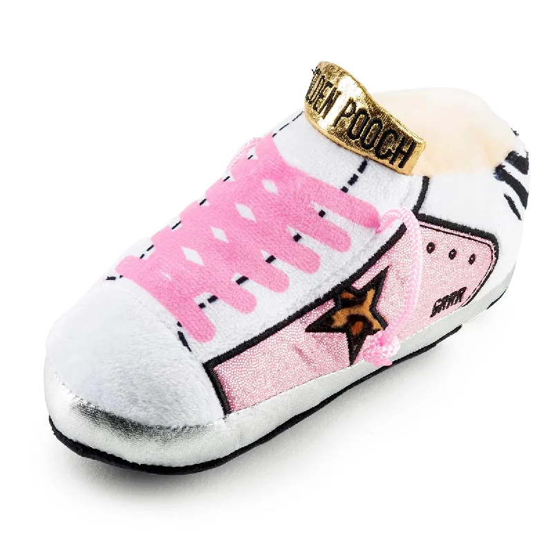- Parrot toy selectionGolden Pooch Tennis Shoe Pink Dog Toy