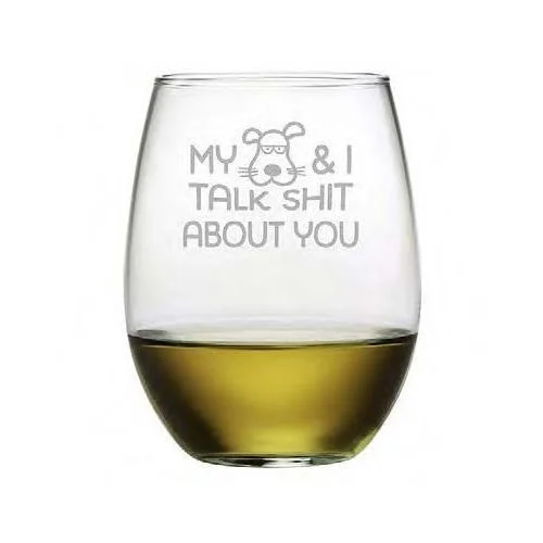 - Automatic temperature adjustment cat bedMy Dog And I Stemless Wine Glasses, Set Of 4