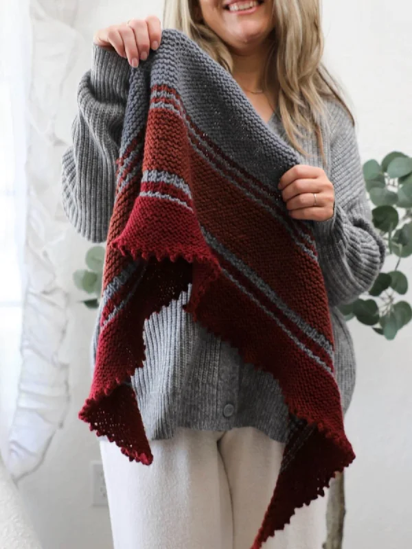 - Custom pet birthday cakeKnit Kit - Cranberry Crush Shawl