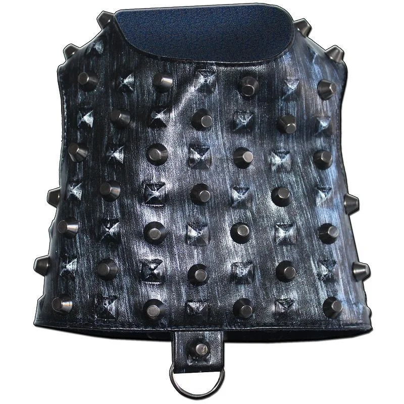  -Anti-slip claw protection raincoat FOR dogsGunmetal Faux Leather Dog Harness Vest
