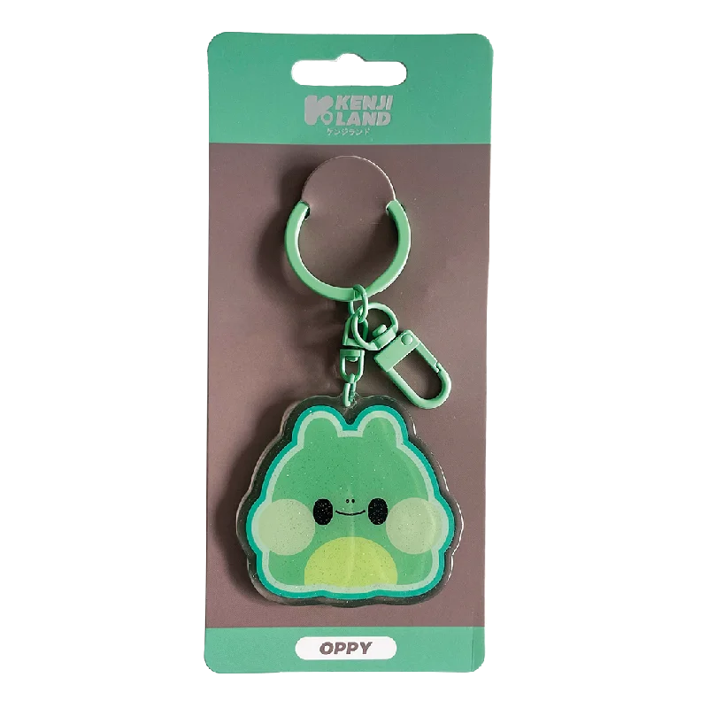  . **Cat drinking fountain filter model**Acrylic Keyring - Tiny-K Oppy