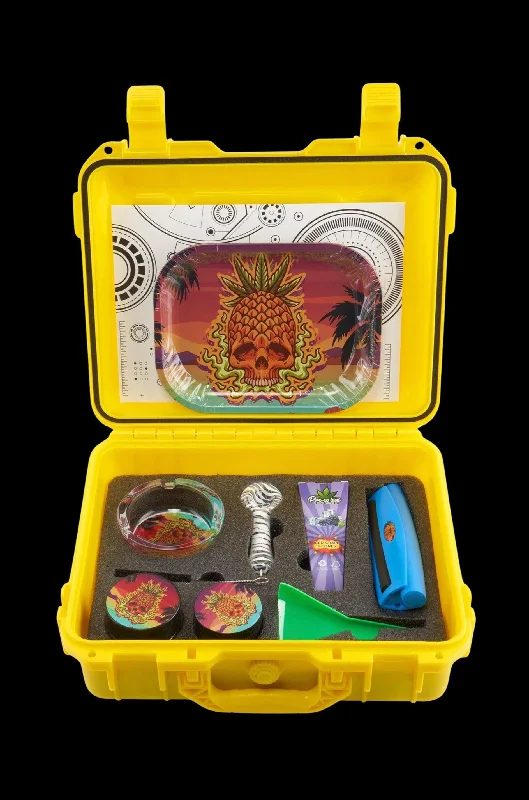 - Climbing pet constant temperature heating padPack Puff Relax Water Resistant Smoking Kit – Pineapple