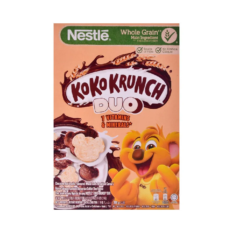 ---NESTLE CEREAL KOKO KRUNCH DUO 300 GM