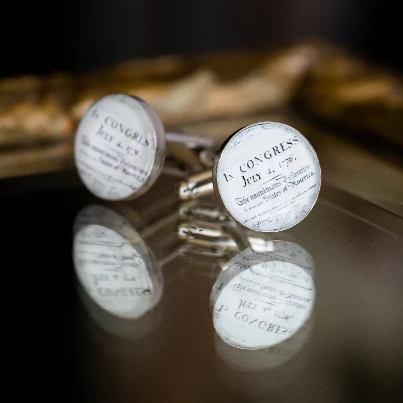- Dog anti-slip matDeclaration of Independence Cuff Links