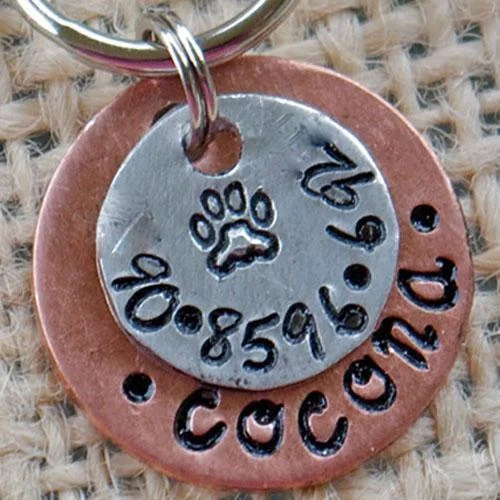 - Durable nylon dog leash wholesaleTiny Little Double Disc Dog ID Tag