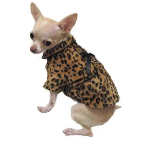 - Remote interactive pet feederFur Baby Cheetah Dog Coat