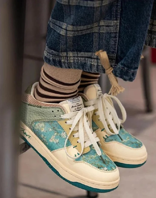 - Cat anti-jump window safety netVan Gogh Almond Blossom Sneakers