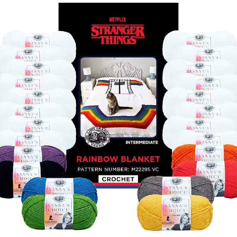- Degradable pet feces bagStranger Things Rainbow Blanket Crochet Kit