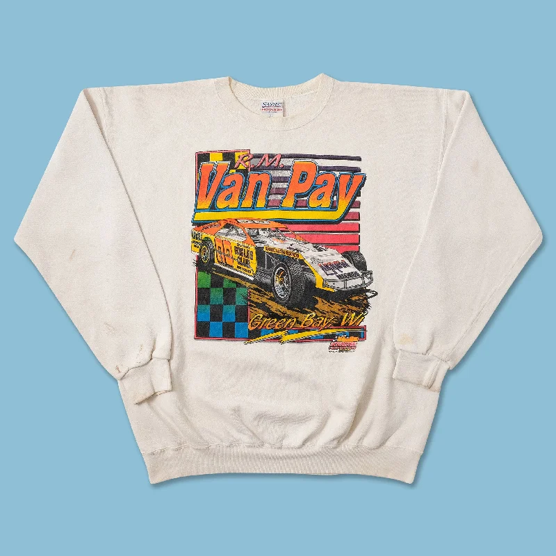 - Cat anti-jump window safety netVintage Van Pay Racing Sweater Large