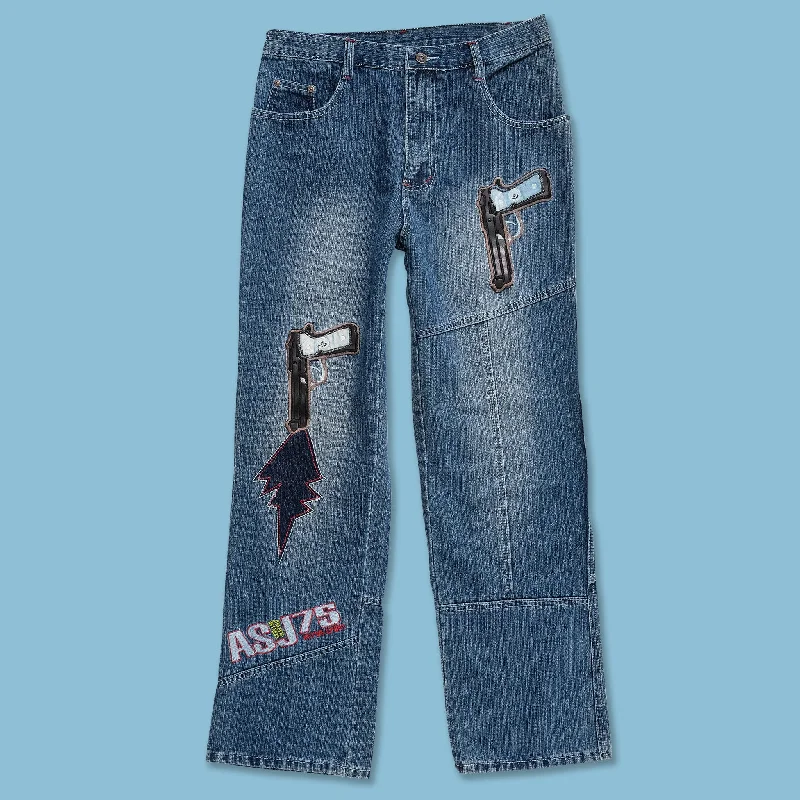 - Cat anti-jump window safety netY2K Duolummei Baggy Jeans 32x32