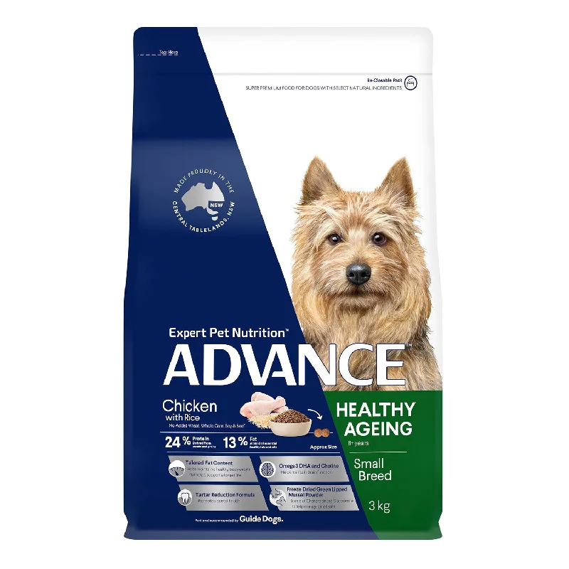 - The effect of dog food on dental healthAdvance Small Breed Healthy Ageing Chicken & Rice Adult Dry Dog Food
