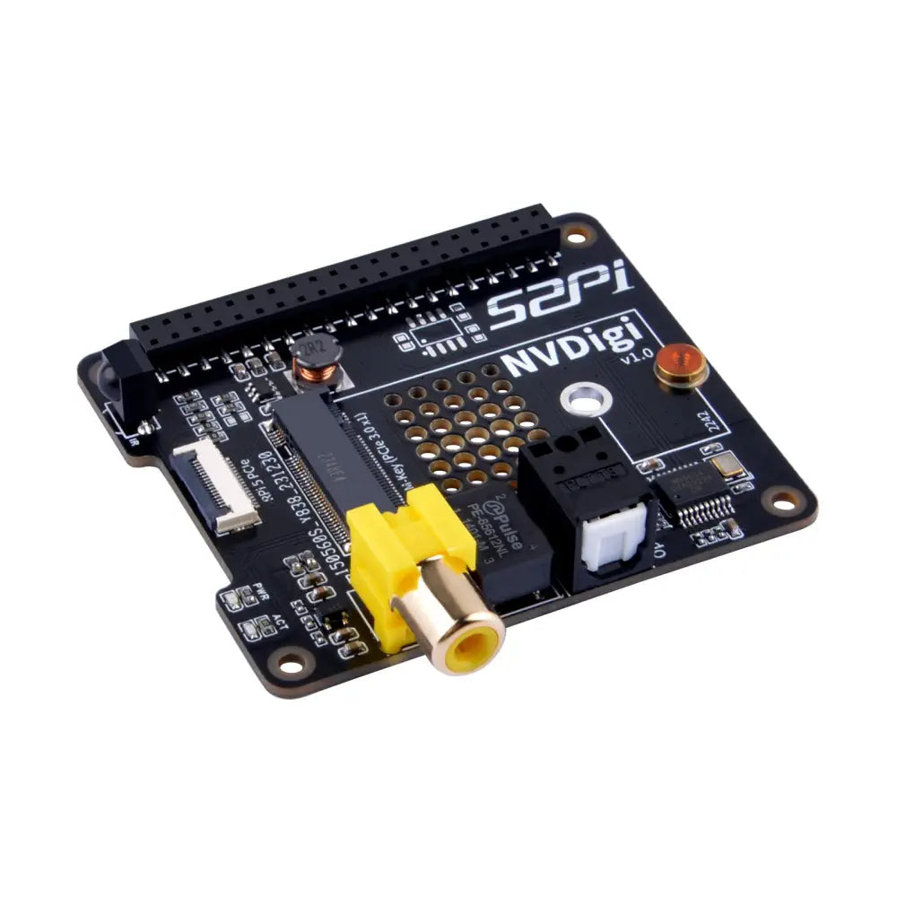 - Automatic temperature adjustment cat bed52Pi NVdigi Expansion Adapter Board w/ HiFiBerry Digi+ for Raspberry Pi 5
