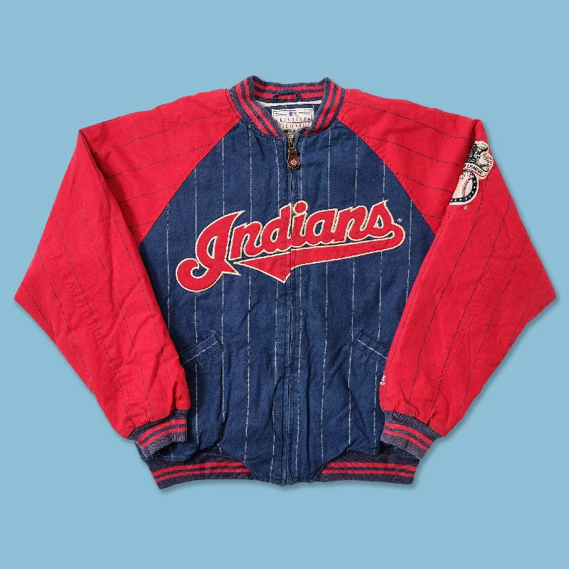 - Pet fence foldable indoorVintage Cleveland Indians Padded Varsity Jacket Small