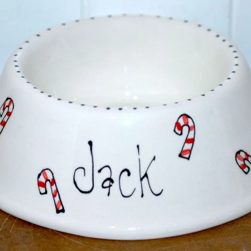 - Cat stress soothing sprayPersonalised Ceramic Slanted Christmas Candy Canes Dog Bowls