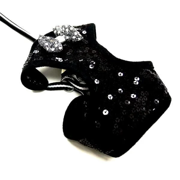  -Anti-scratch scratching board AND cat bed in oneEasy Go Sequins Dog Harness Black