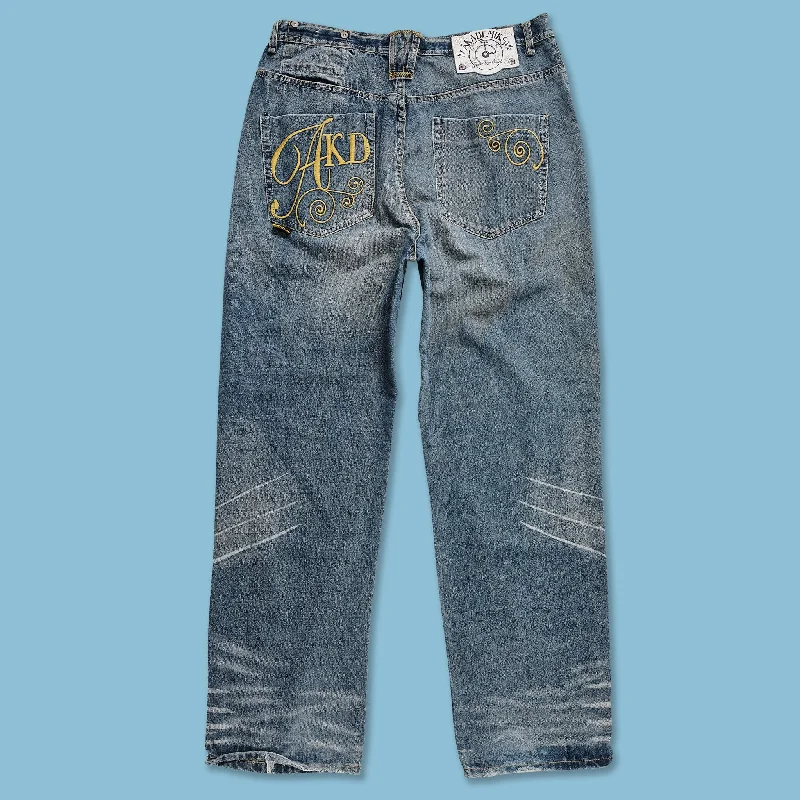 - Summer pet ice matY2K Akademiks Baggy Jeans 36x32