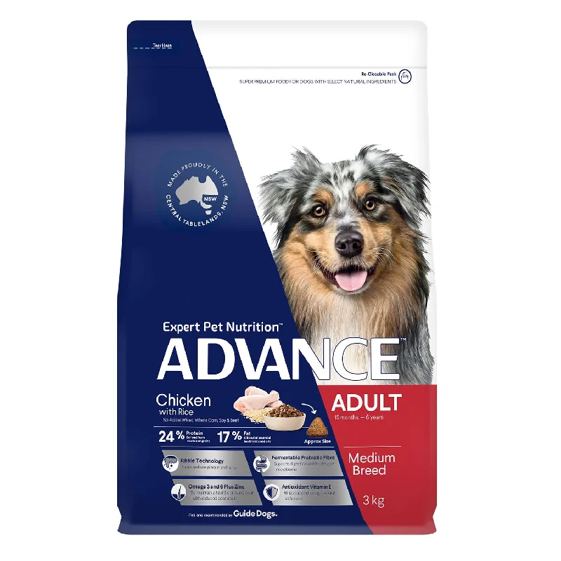 - Food for picky dogsAdvance Medium Chicken & Rice Breed Adult Dry Dog Food