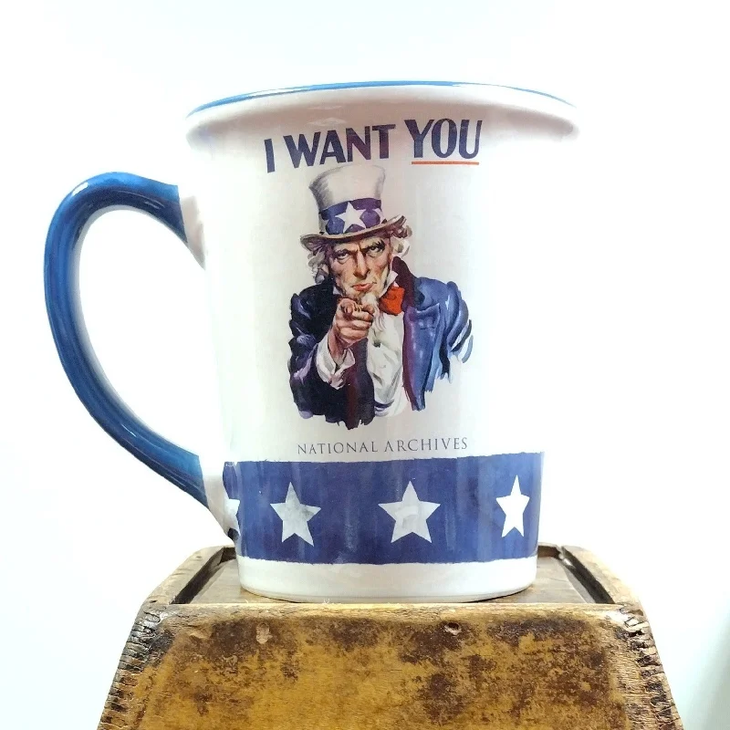 - Pregnant cat delivery room warming boxUncle Sam Coffee Mug