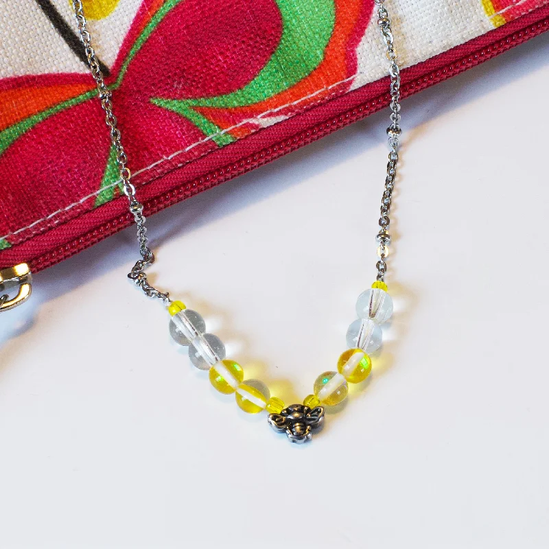 -Non-contact cat thermometerSilver Chain Honey Bee Necklace
