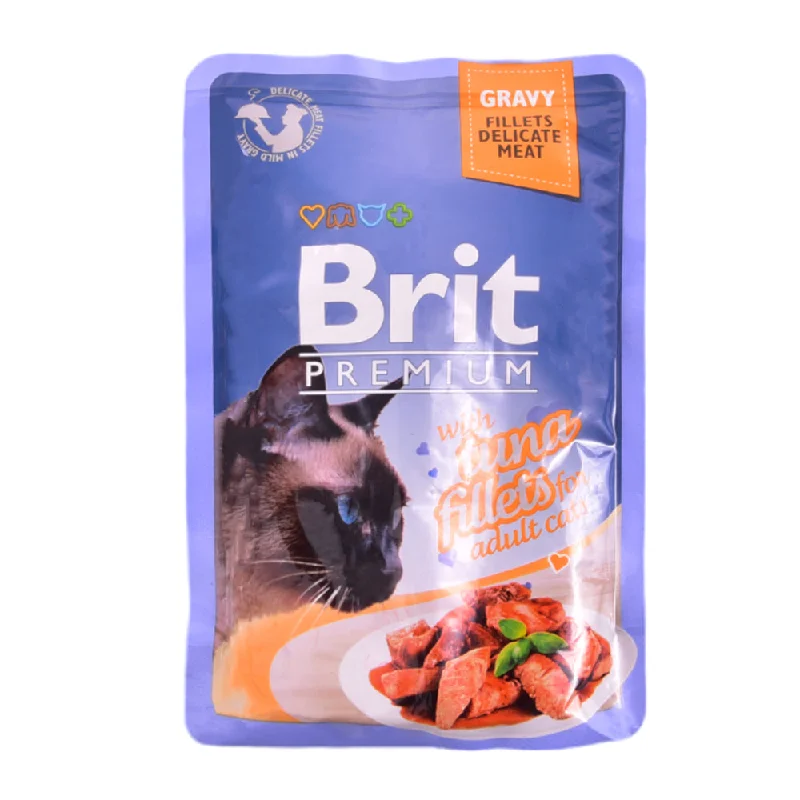 - Cat hair ball removal and hair removal creamBRIT PREMIUM CAT FOOD TUNA FILLETS ADULT 85 GM