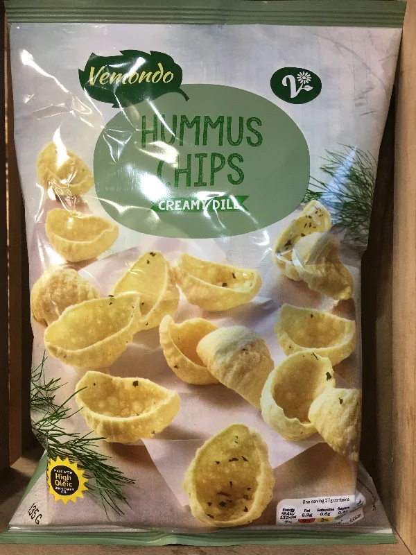 - Rabbit grass rack to prevent waste food boxVemondo Hummus Creamy Dill Chips 135g