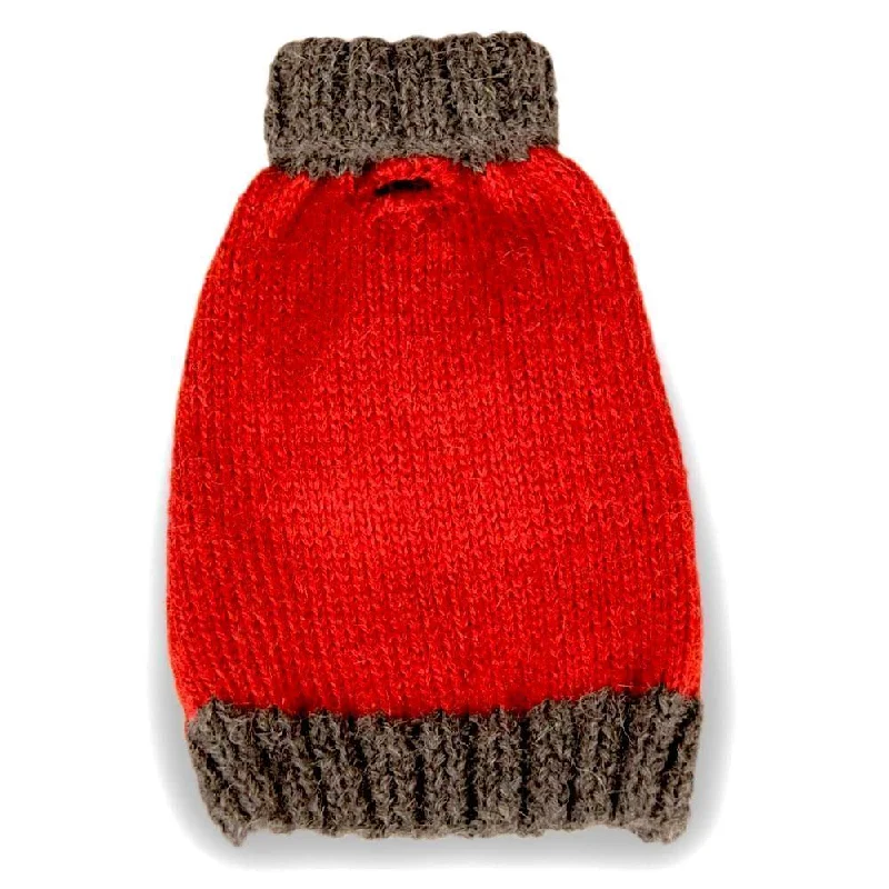 - Dog heart rate monitoring collarTurtleneck Dog Sweater Red