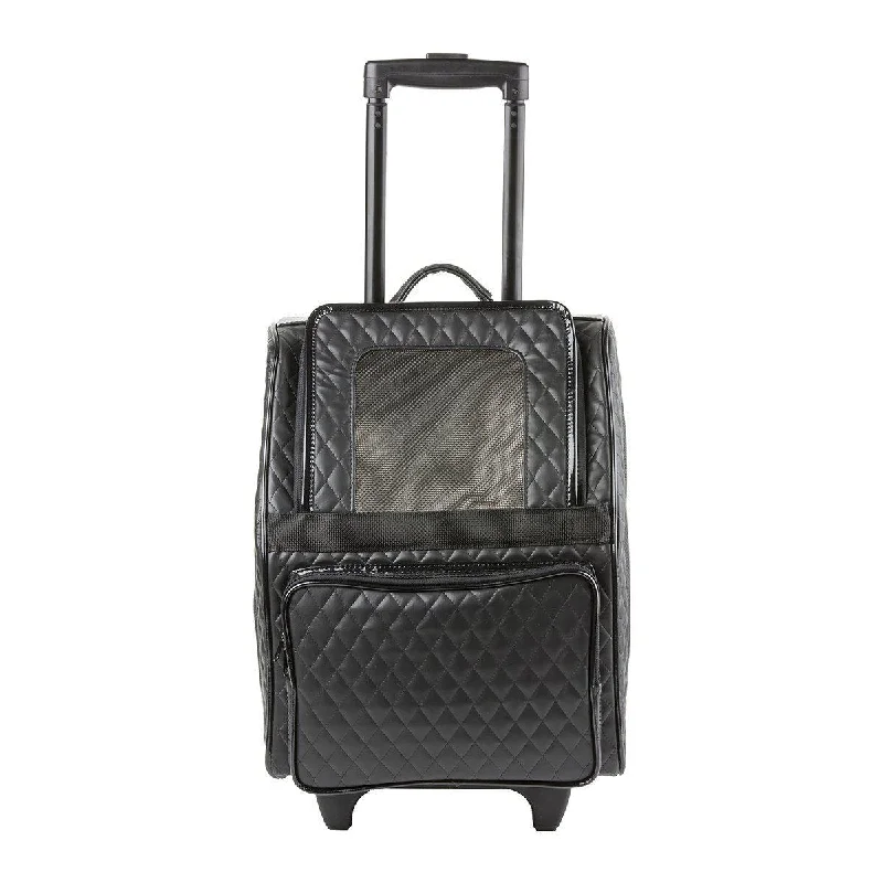 - Pregnant cat delivery room warming boxPetote Rio Dog Carrier Black Quilted