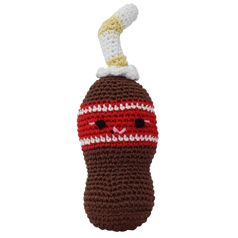 - Precautions for using pet toysSoda Pop Bottle Organic Cotton Dog Toy