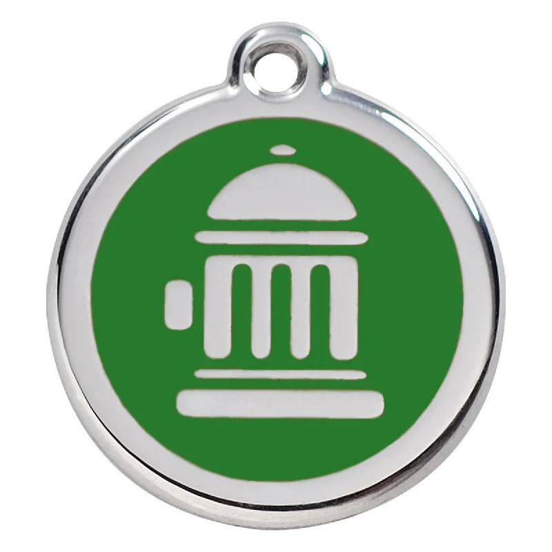 -Splash-proof food bowl AND Anti-choking slow food bowlStainless Steel And Enamel Fire Hydrant Green Dog ID Tag -Splash-proof food bowl AND Anti-choking slow food bowlStainless Steel And Enamel Fire Hydrant Green Dog ID Tag