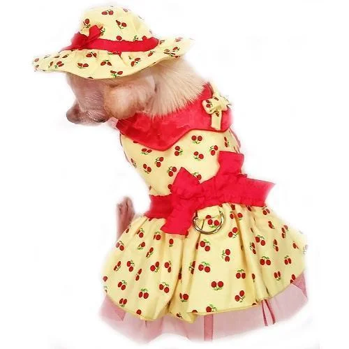  -Anti-scratch scratching board AND cat bed in oneCherry Surprise Dog Harness Dress Set