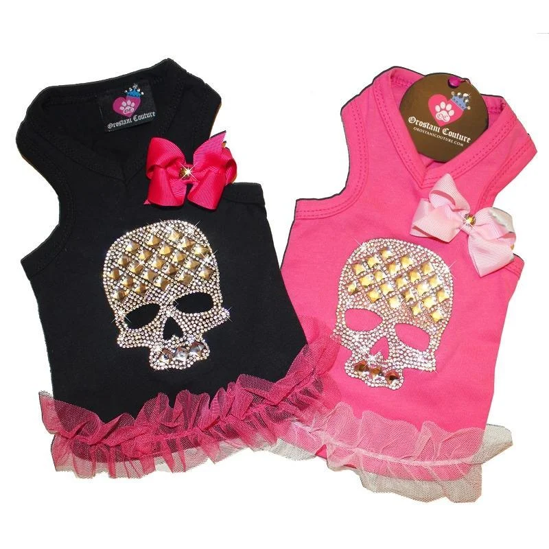 - Pet monitor with cameraCrystal Skull Dog Shirt