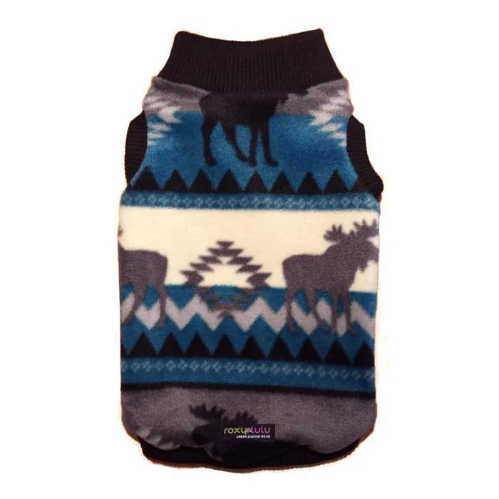 - Pregnant cat delivery room warming boxAztec Polar Fleece Sleeveless Mock Dog Sweatshirt