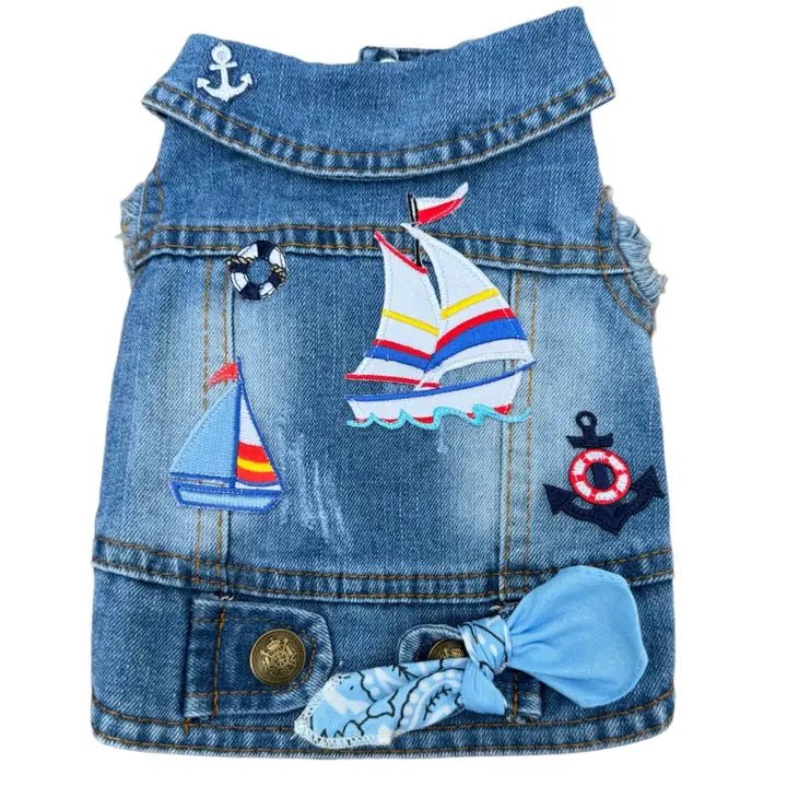 Classification by material or design:Seven Seas Denim Vest