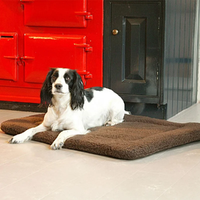 - Natural latex pet mattressRectangular Fleece Dog Crate Cushion Pads by Pets and Leisure - Multiple Colours