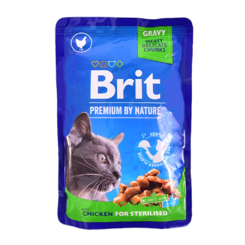  -Non-contact cat thermometerBRIT PREMIUM CAT FOOD CHICKEN SLICES GRAVY MEAT 100 GM