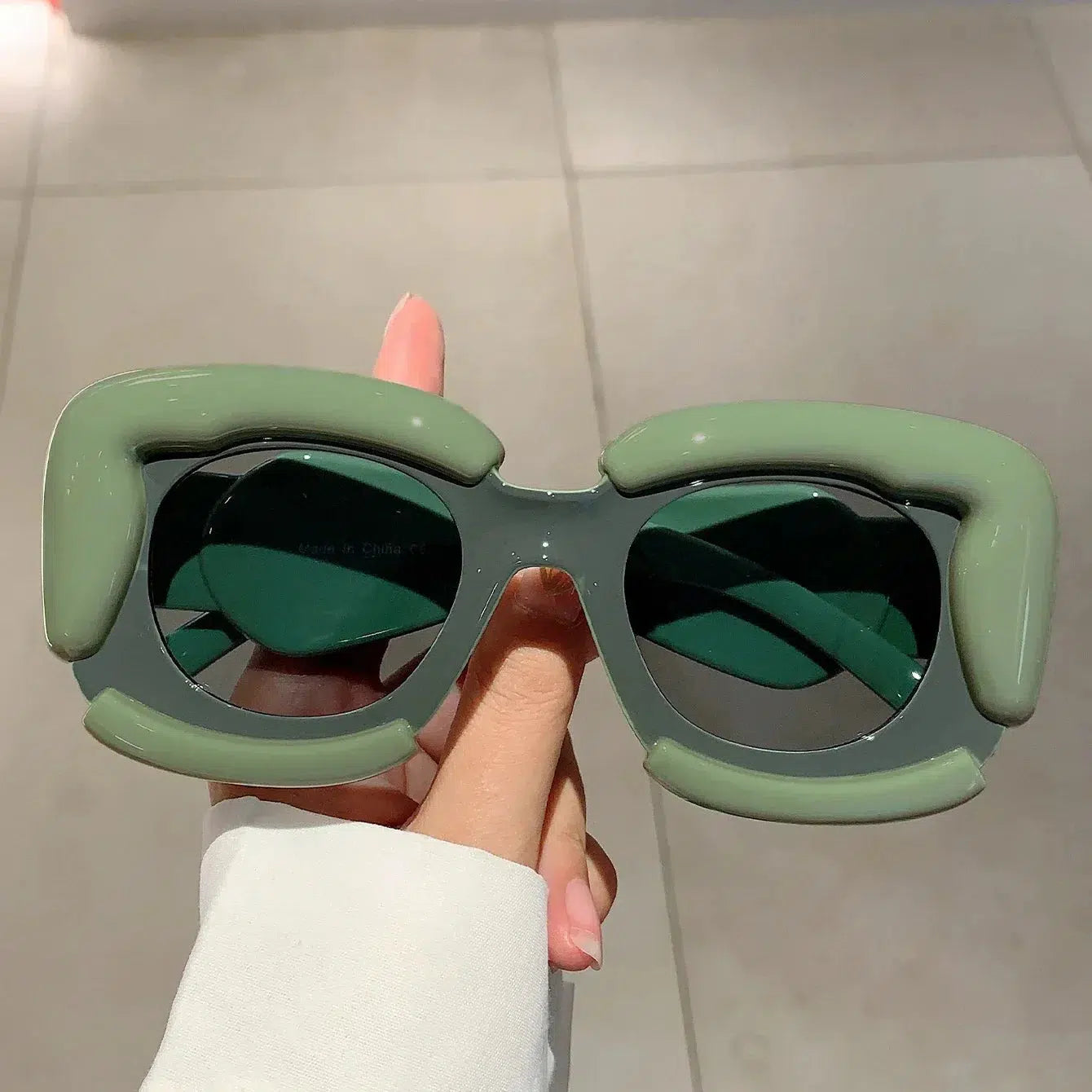 - Pet vitamin complex nutrition tabletsSquare Puffer Sunglasses