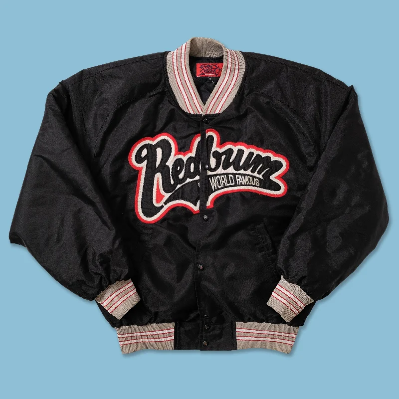 - Parrot climbing and standing wooden frameVintage Redrum Varsity Jacket Large