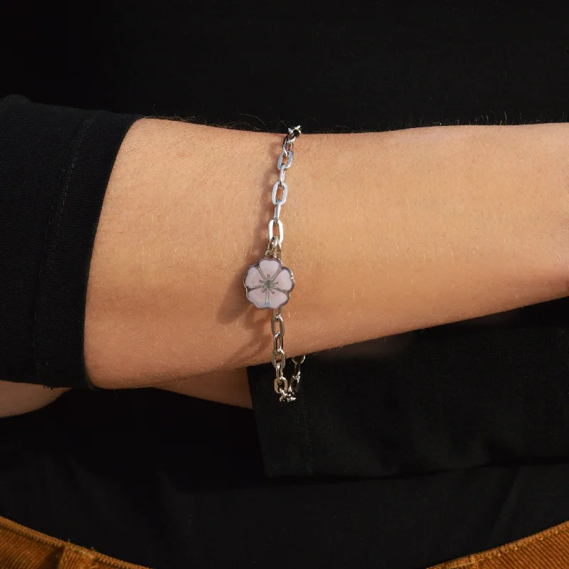  -Anti-scratch sofa protective coverCherry Blossom Charm Chain Bracelet