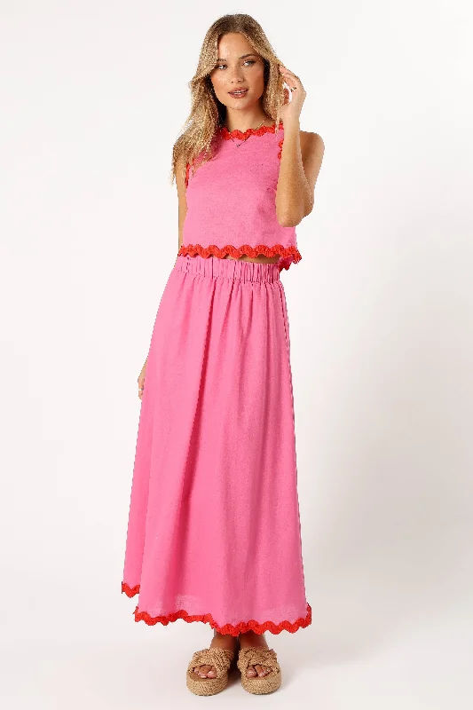 Pet ProductsChrissy Two Piece Set - Pink Red